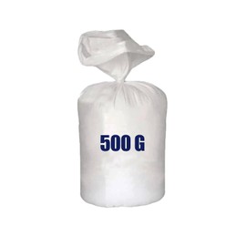 Hollow Fibre Quality Grade / 100% Virgin Hollowfibre Toy Stuffing Filling for Cushions Pillows Pets Beds and Pillow Crafts (500G)