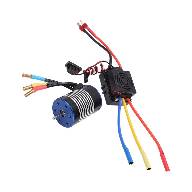 3650 4300KV No Sense Brushless Motor with 60A Waterproof ESC