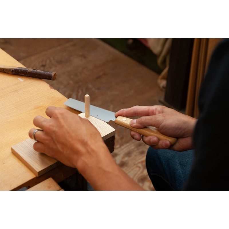 SUIZAN スイザン 細工鋸 両刃 ダボ切鋸 ダボ引きのこぎり 120mm 木工用