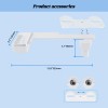 Hibbent Non-Electric Mechanical Bidet Flash Water Toilet Seat Attachment Spray