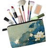 Livel lhood Lotus Flower Makeup Bag Cute Small Organizer Zipper