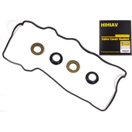 VS50304R-1 1987-2000 Junta de tapa de válvula de motor y sellos de tubo de bujía compatibles con Toyota Camry 1987-2000, Celica 1987-1999, MR2, 2.0L 2.2L L4 3SFE VC200 5 5