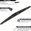 3 Wipers Replacement for Honda odyssey 2005-2019 2020 2021 2022
