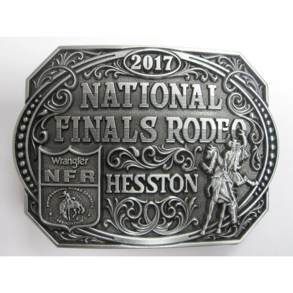 Hesston 2017 National Finals Rodeo NFR Adult (4" x 3")
