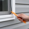 Window Screen Removal Tool - 9-Inch, Scratch-Free, Dual-End, Orange