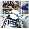 Sourcing Map 5 Pcs Brass 8 Position Ground Bus Bar