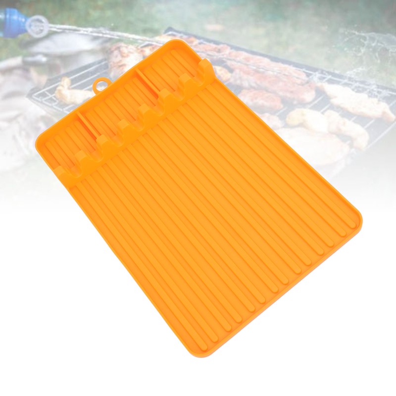 Silicone Griddle Tools Mat Heat Resistant Washable Reusable Soft Flexible