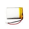 FITHOOD 603040 Battery 3.7v 650mAh Lithium Polymer Rechargeable Battery with