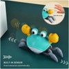 QINGBAO Crawling Crab Toy, Infant Tummy Time Baby Toys, Fun