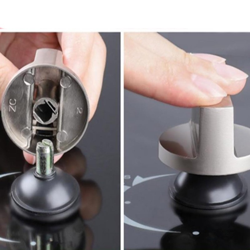 Gas Cooker Oven Stove Knob Control Rotary,8 Pcs Round Gas