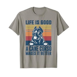 Italian Mastiff Gifts For Women Men Dog Dad Mom Cane Corso T-Shirt