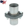 Unbranded 2" inch Exhaust Muffler Flange Repair Oval Pipe Kit