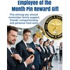 50 Pcs Employee of the Month Pins, Recognition Enamel Pin