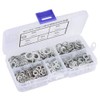 700pcs M3/M4/M5/M6/M8 Toothed Lock Washers, Shakeproof Serrated Toothed Lock Washer