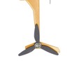 Airplane Weathervane, Eye-catching Design Iron Material Easy Installation Garden Decoration