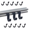 tsimiuk 10PCS Aluminum Extrusion Tool-Free Hook for 3030 3060 T-Slot