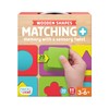 Chuckle & Roar - Matching+ Wooden Sensory Shapes - Logic