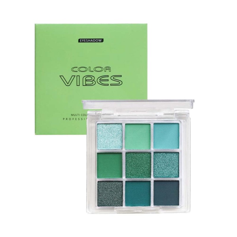 UNYOKE Mini 9 Cool Shade Eyeshadow Palette Black Smoky Matte