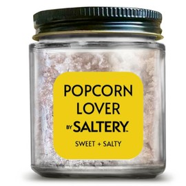 SALTERY - Sea Salt Blends. Handcrafted, All-Natural + Made in USA. No Additives, Ideal for Cooking, Baking, Seasoning & More (Popcorn Lover)