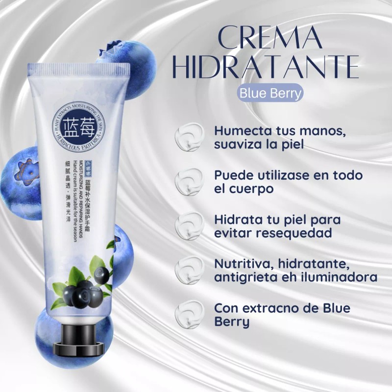lomodaa Crema Hidratante Para Manos Reparadora Extractos Naturales
