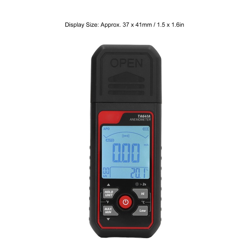 8 Blades Digital Anemometer High Accuracy Handheld Wind Speed Meter