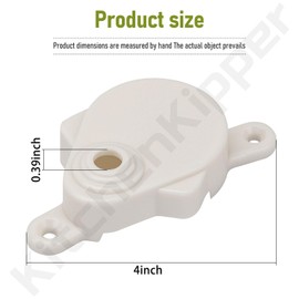 KitchenKipper Vent Lift Motor Housing Cover for RV Fantastic Fan 6010-05, for Caravans, Trailers and Campers - 3D Printed