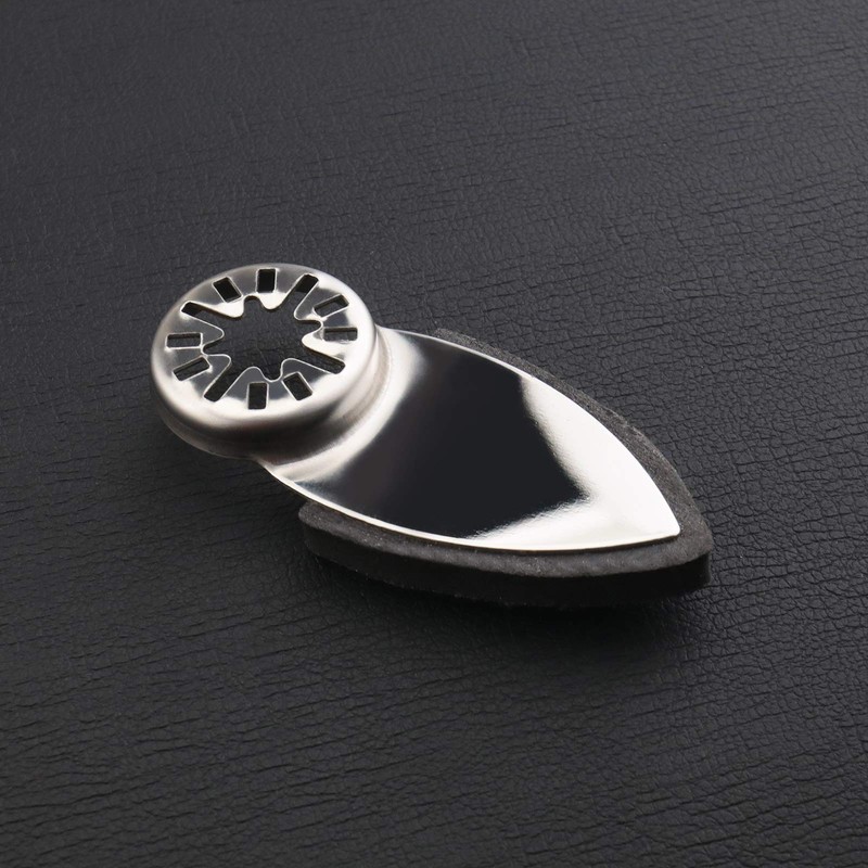 YINETTECH 52 Pieces Oscillating Multitool Finger Sanding Pads Accessory Kit