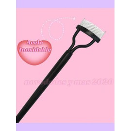 Cepillo Peine Separador Para Pestañas, Acero Inoxidable, Belleza, utencilios para pestañas, Cepillo Separador de Pestañas,Aplicador de Ríme,l Peine para Pestañas, Cepillo para Pestañas.