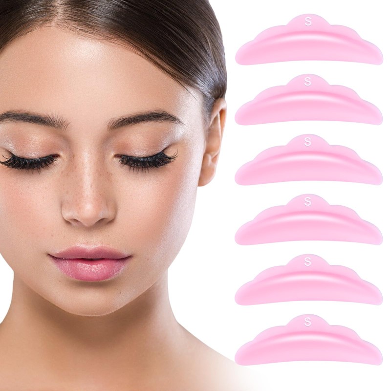 100Pcs Small Lash Lift Pads, Lash Lift Shields, Silicone Reusable