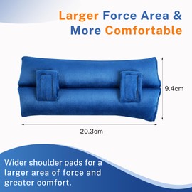 Neck Pad Strap Cushion Pillow for Arm Sling Comfort Shoulder Support Pad,Arm Elbow Wrist Injury Support Strap Pad for Men and Women，Designed to Relieve Shoulder Pressure Caused By Slings(2pcs)