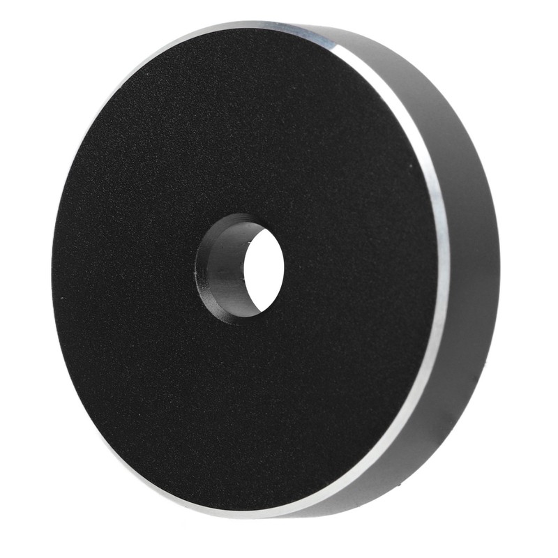 Record Adapter Aluminum Record Player Turntable Adapter RPM Gramophone Accessory
