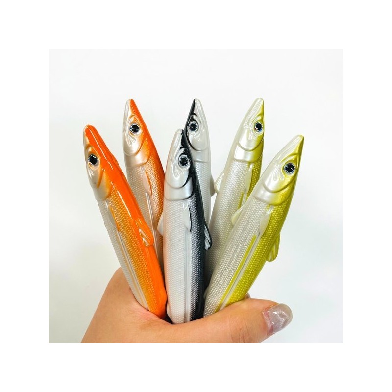 Unique fish sardine ballpoint pen that writes well useless pointless
