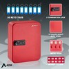 AdirOffice Steel Combination Lock Keys Cabinet Security Storage Box Organizer