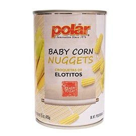 MW Polar Canned Vegetables, Baby Corn Nuggets, 15-Ounce