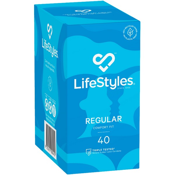 LifeStyles Regular Condoms 40