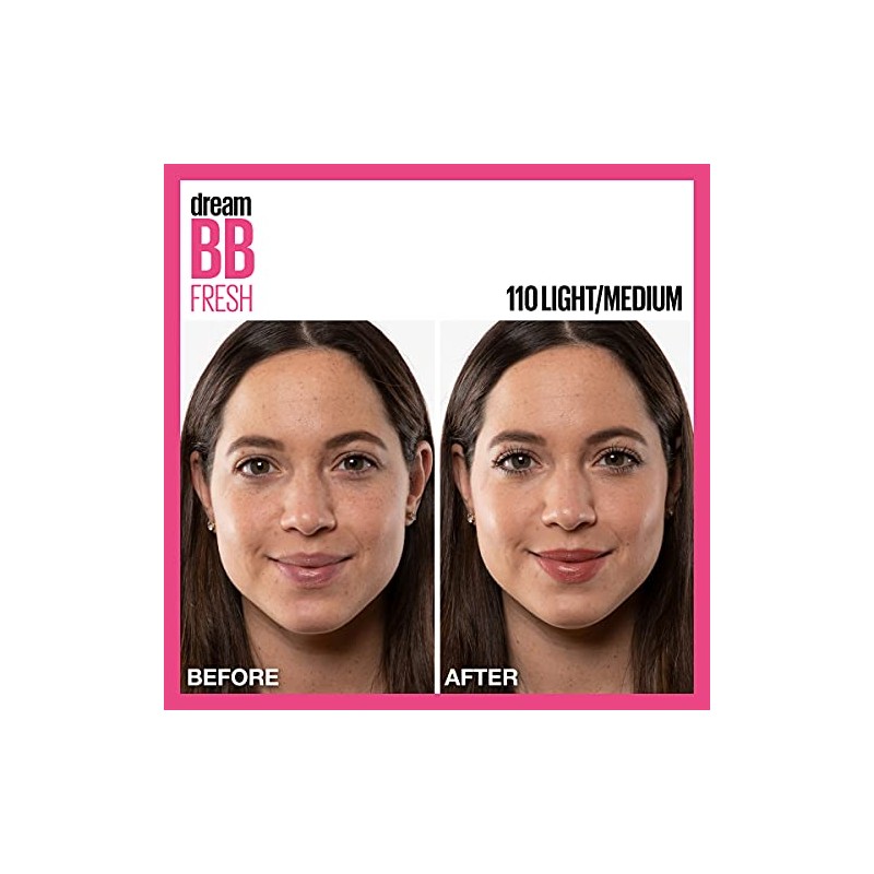 Maybelline Dream Fresh BB Cream Bálsamo Perfeccionador, color Light/Medium