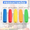 Pack of 5 EVA Foam Grip Hoses, 5 Colours Non-Slip