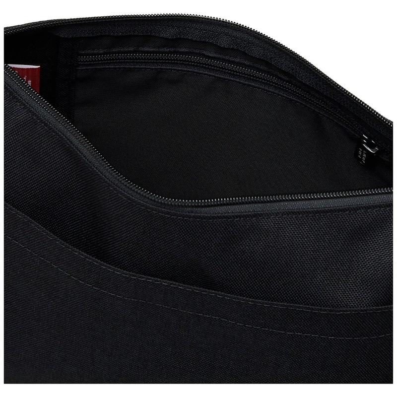 Manhattan Portage Columbus Circle Shoulder Bag, Black, Black