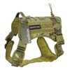 IronSeals Tactical Service Dog Vest Harness Patrol Molle Dog Harness