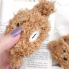 Teddy Dog Airpods Case with Keychain (First and Second Generation)