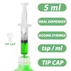 5mL Syringe for Liquid, Food, Oral, Scientific Labs, Measurement, Dispensing,