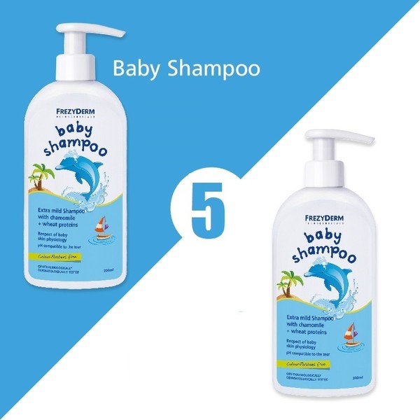 Frezyderm FREZYBOX #3: 5x Frezyderm Baby Shampoo, (5x300ml)