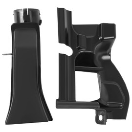 KUAFU Air Intake Tube Inlet Compatible with 2019-2023 Dodge Charger SRT Hellcat Replacement for 68424623AA Black Plastic