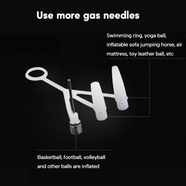 BEIDUOYANG Bike Valve Adapter,Bike Accessories, 3/6pcs Stainless Steel Pumps Inflation Needle Air Inflate Pumps Needle for Basketball, Soccer Balls, Volleyball