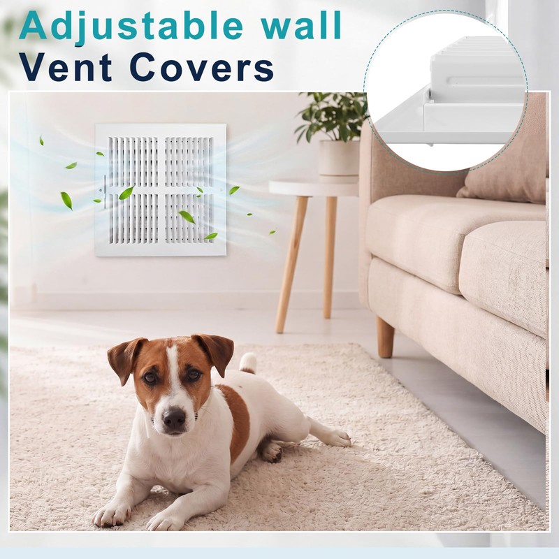 3 Pcs 10 X 10 Inch Interior Size Ceiling Register