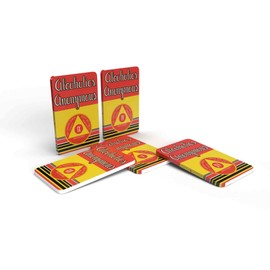 MYRECOVERYSTORE First Edition Big Book Alcoholics Anonymous Rectangular AA Sobriety Chip with Third Step Prayer (Years 1-50 Offered) Wallet Card Style Recovery Chip