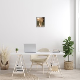 Stupell Industries Warm Meadow Daisies Mason Jar Rural Picnic Flowers, Design by Lori Deiter, 11 x 14