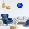 Galaxy Starry Night Wall Clock for Living Room Decor Kitchen