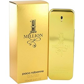 Paco Rabanne 1 Million Eau De Toilette Spray 3.4 oz Men