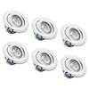 Sigmaled lighting, Ceiling LED Recessed Spotlights 5W Dimmable 450lm Cool